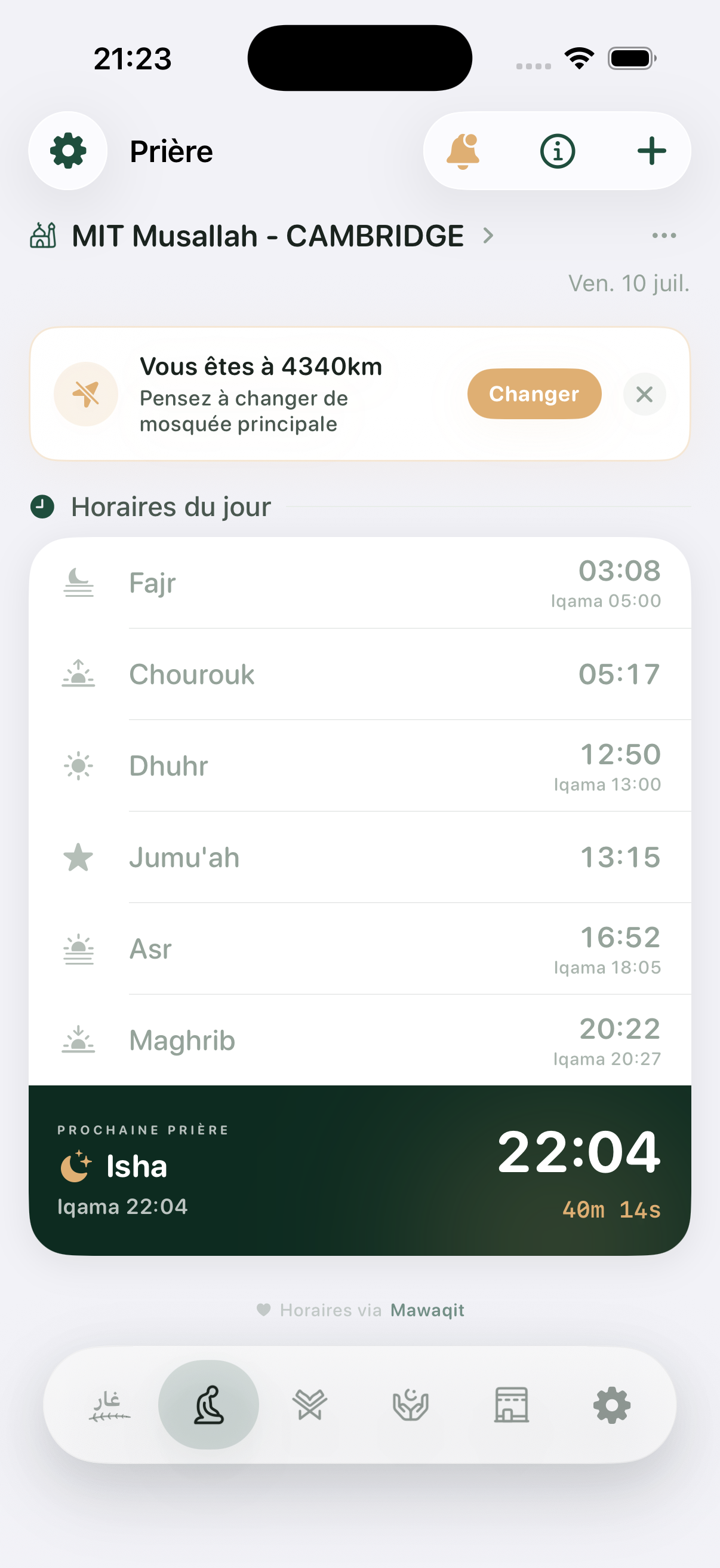 Prières